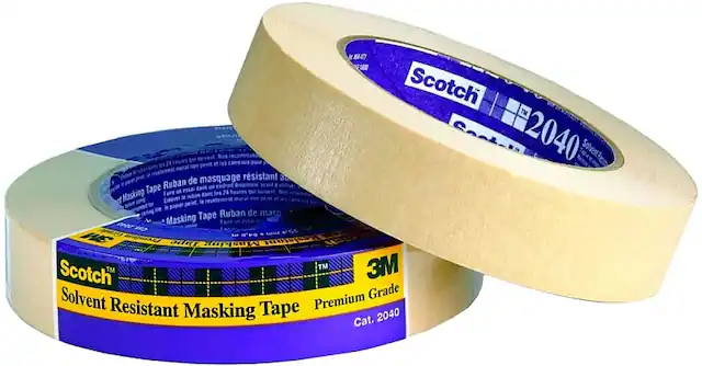 Scotch™ et Non les 2040 Solvent de masquage résistant à T Ruban Masking Fare les 24 le Tape Ruban de mass Masking WAS 0' Ras Peir Dape istant ntch Masking Scotch™ 3M Solvent Grade Resistant Tape Premium Masking Cat. 2040