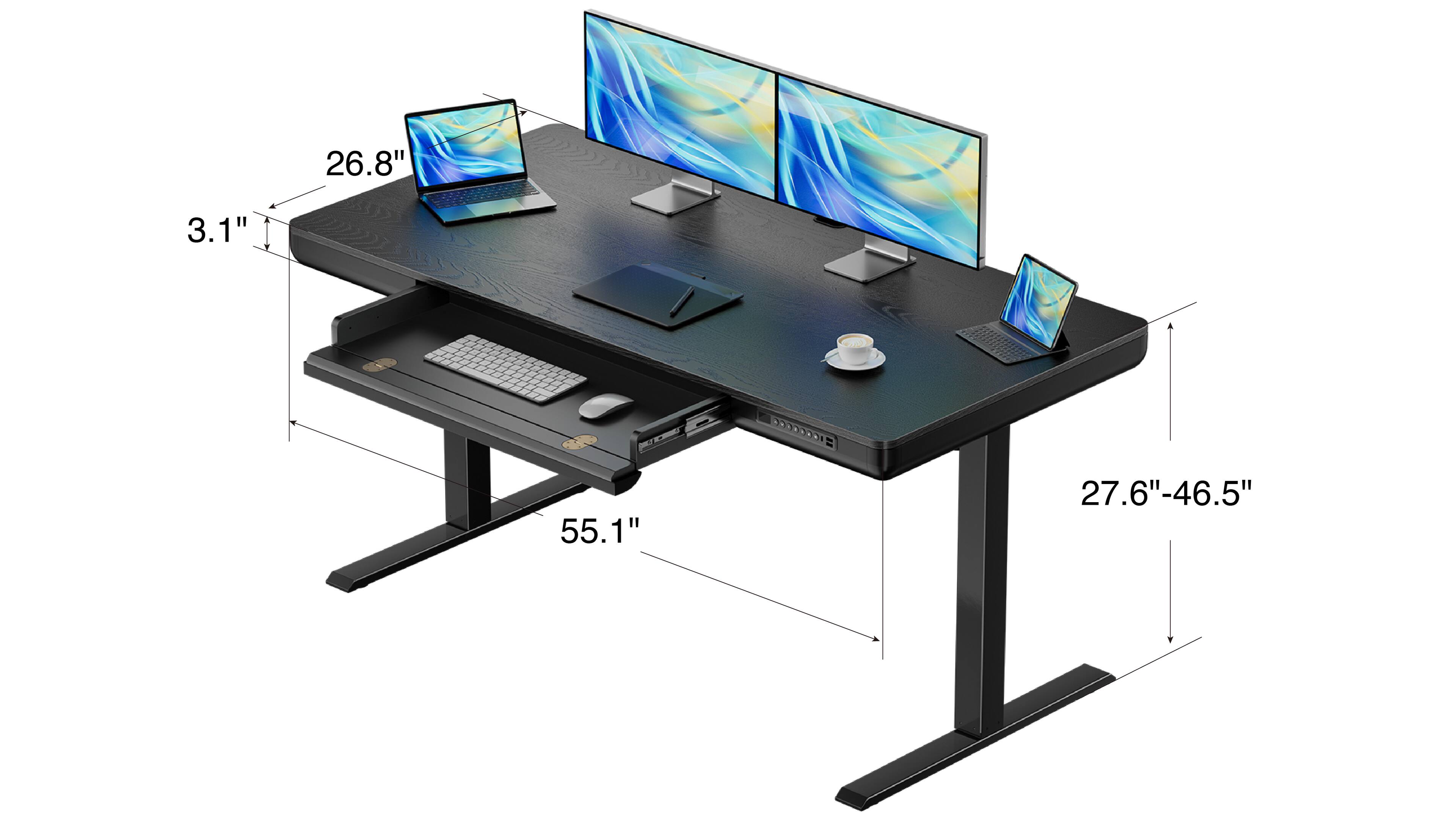 26.8"  
3.1"  
55.1"  
27.6"-46.5"