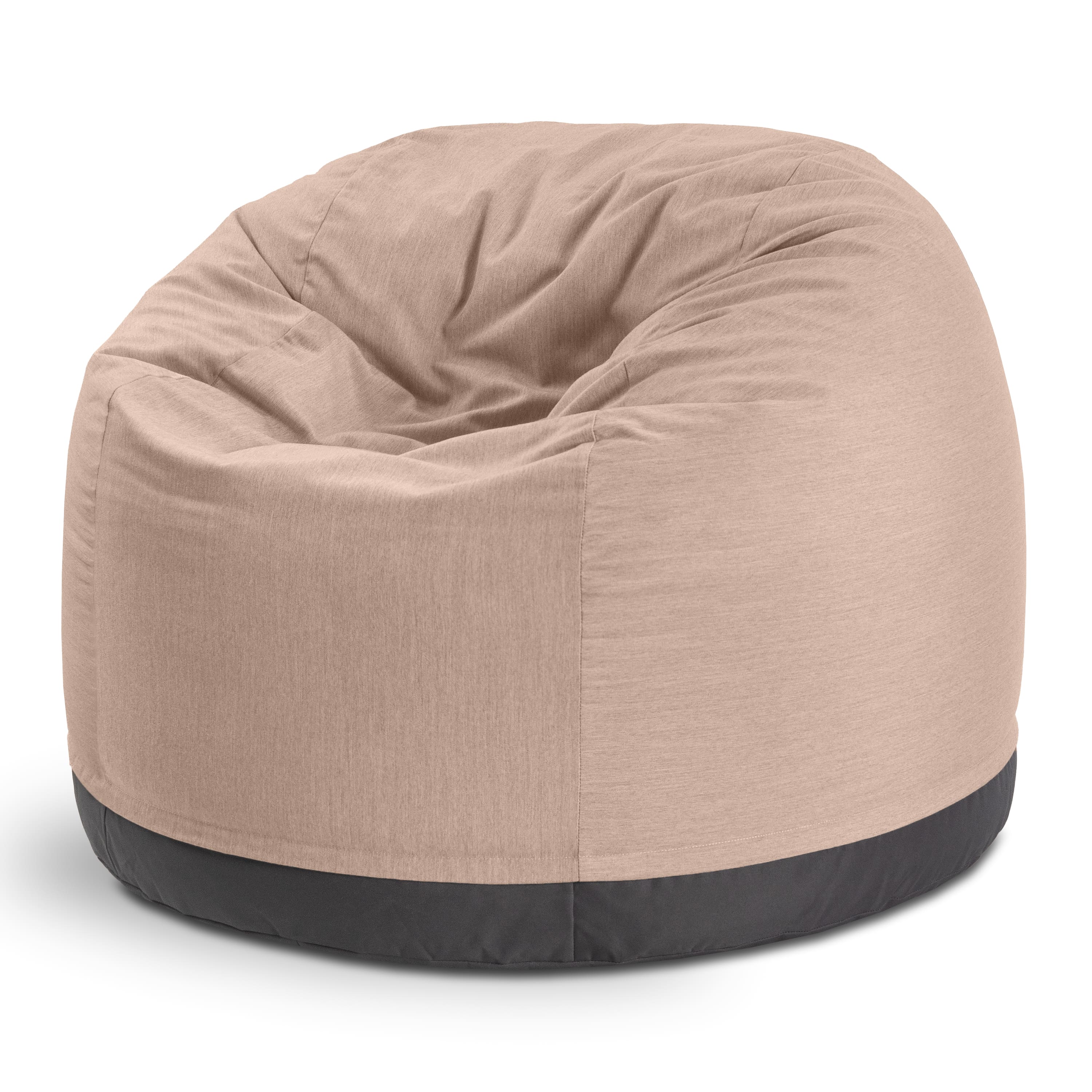 Jaxx - Palmetto Large Round Outdoor Bean Bag Club Chair - Sunbrella - Petal