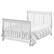 Alt View 15. Storkcraft - Portofino 5-in-1 Convertible Crib and Changer - White.