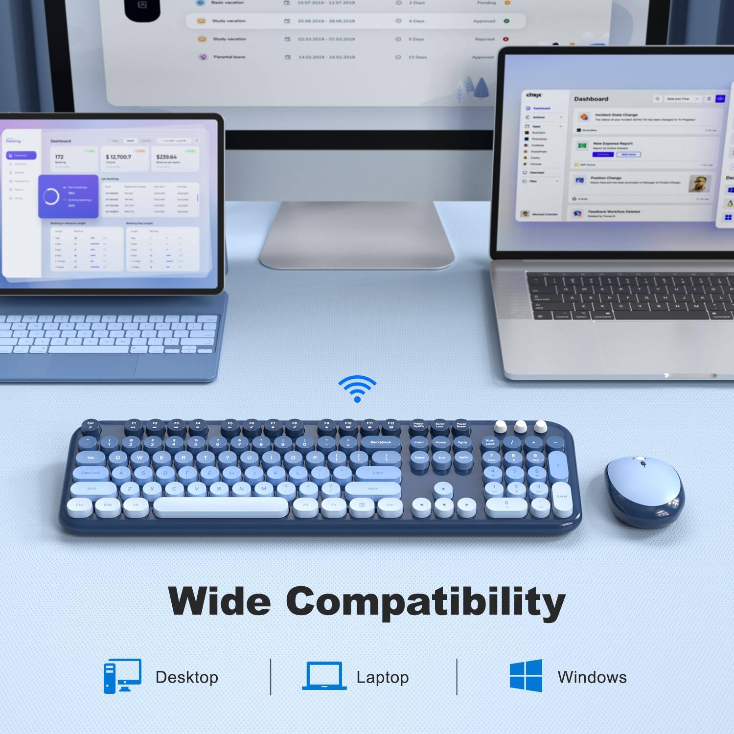 Wide Compatibility  
Desktop Laptop Windows