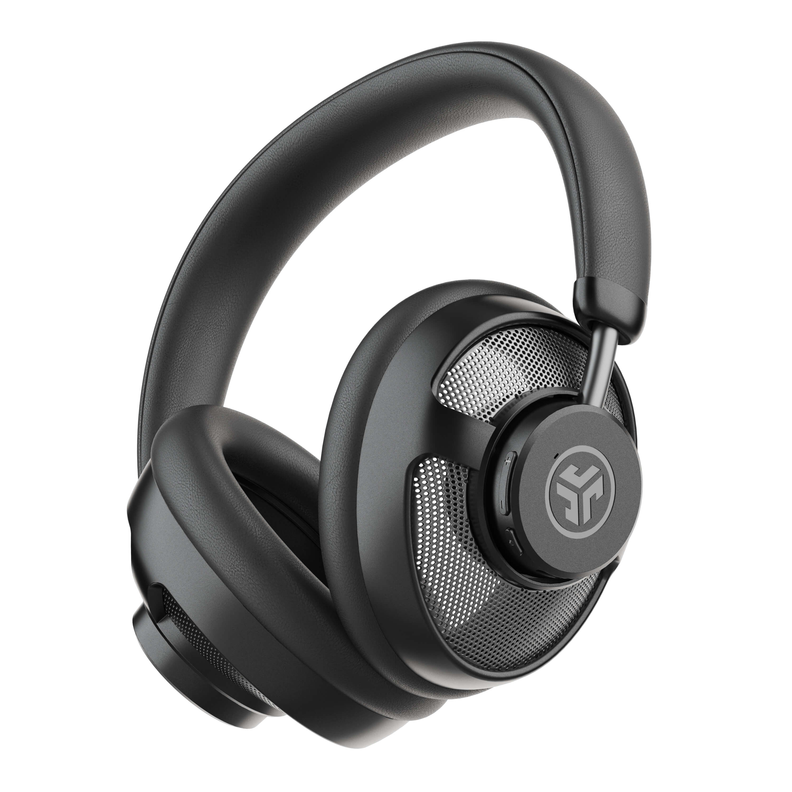 Alt View 1. JLab - JBuds Open Wireless Open-Ear Headphones - Black.