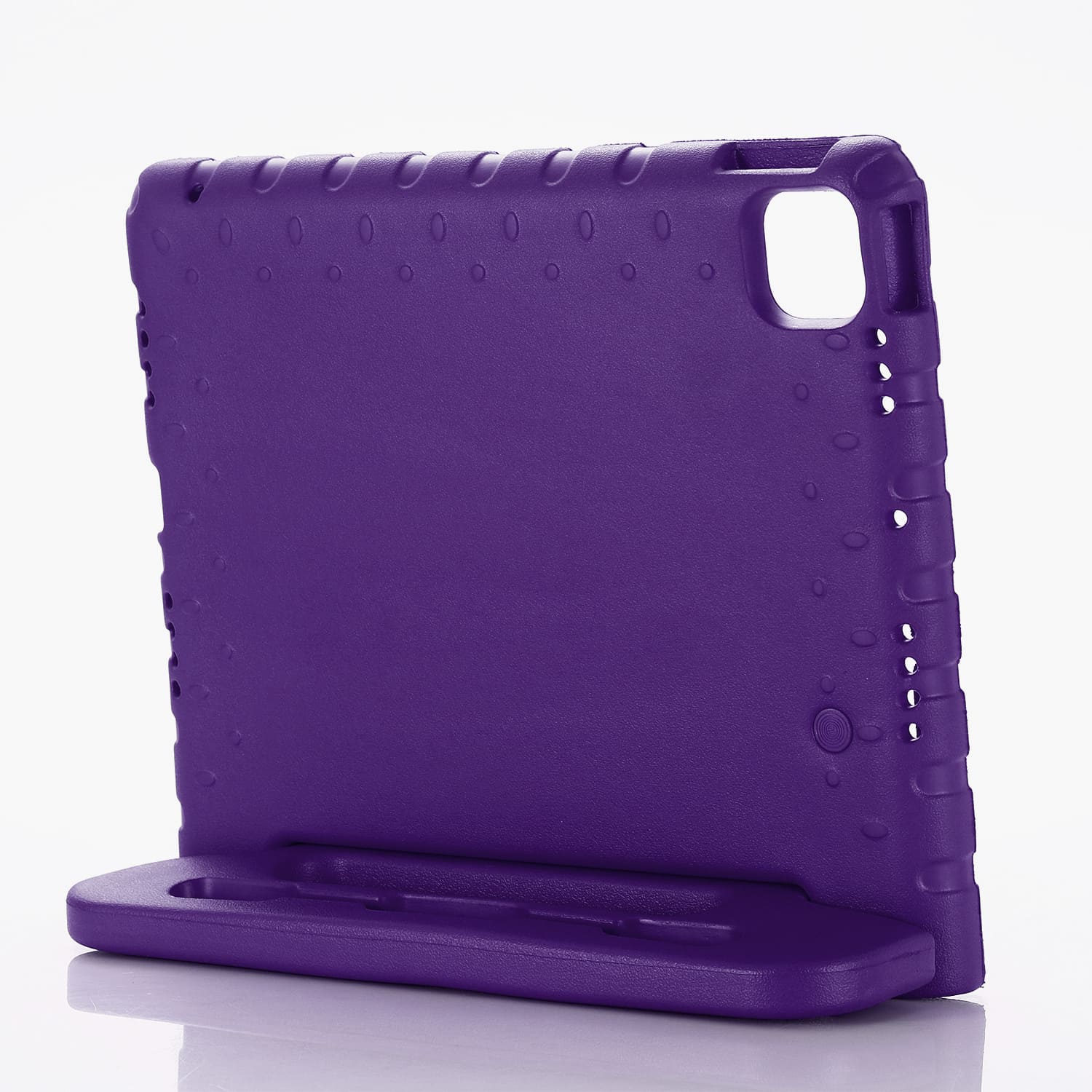 Back. UUCOVER - Kid-Friendly Tablet Protective Case for Apple iPad Air 11-inch M4 M3 M2 2026/2025/2024 with Convertible Handle Kickstand - Purple.
