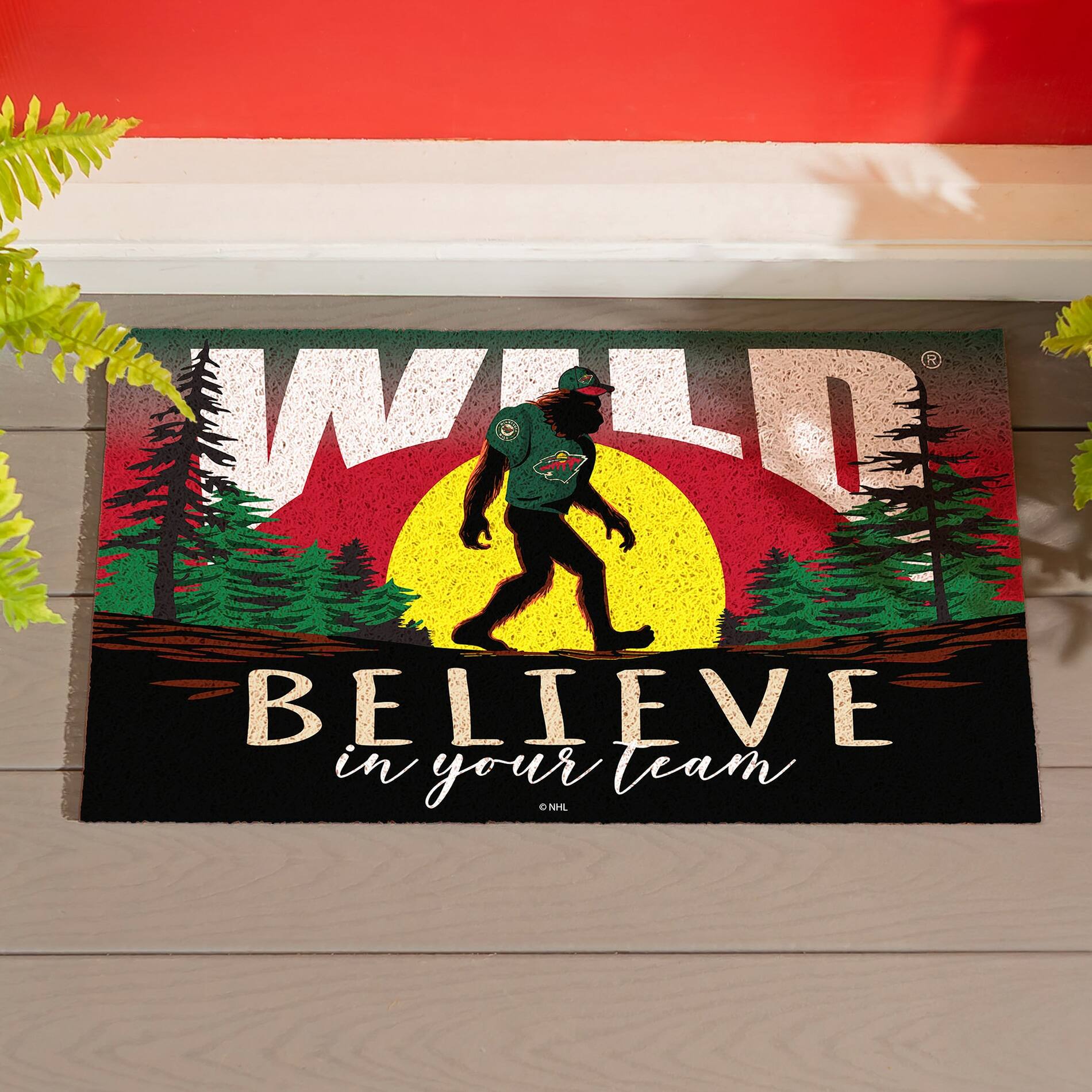 WILD  
BELIEVE in your team  
NHL