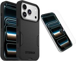 OtterBox - iPhone 17 Pro, Bundle: Commuter Series MagSafe Case & Screen Protector - Built-in magnets - Thin & Protective - Black