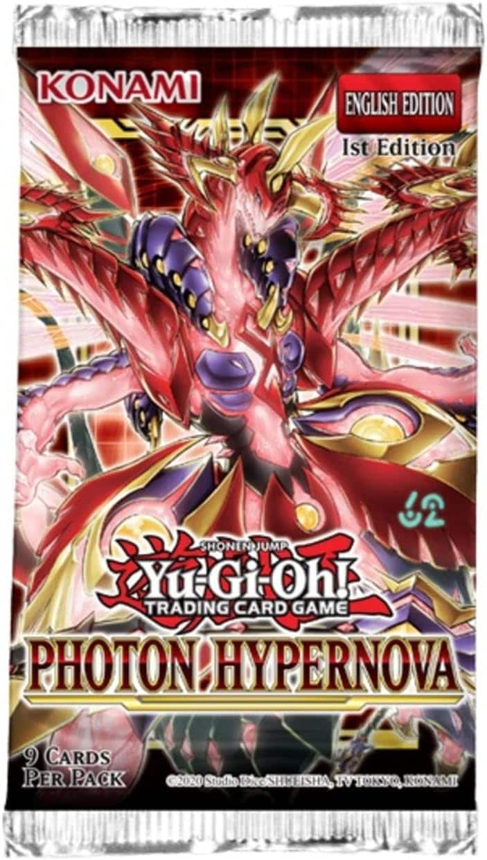 Konami - Yu-Gi-Oh! Photon Hypernova Booster Pack - 9 Cards price history on PriceWatchPro