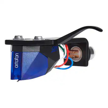 Front. Ortofon - Ortofon 2M Blue Premounted MM Phono Cartridge - Blue.