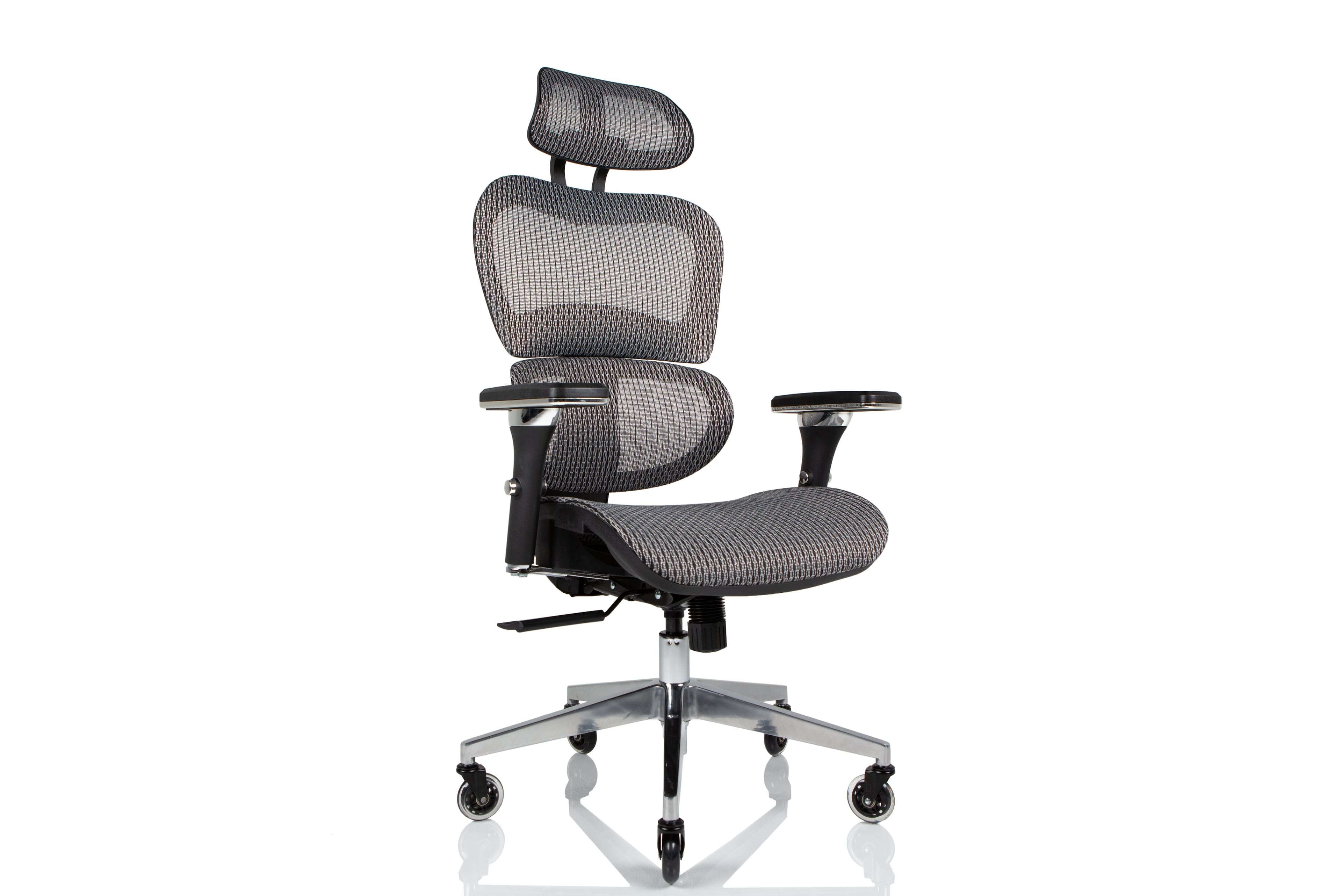 Best Buy Nouhaus Ergo3D Ergonomic Mesh Executive Office Chair Grey NHO 0001GR V2