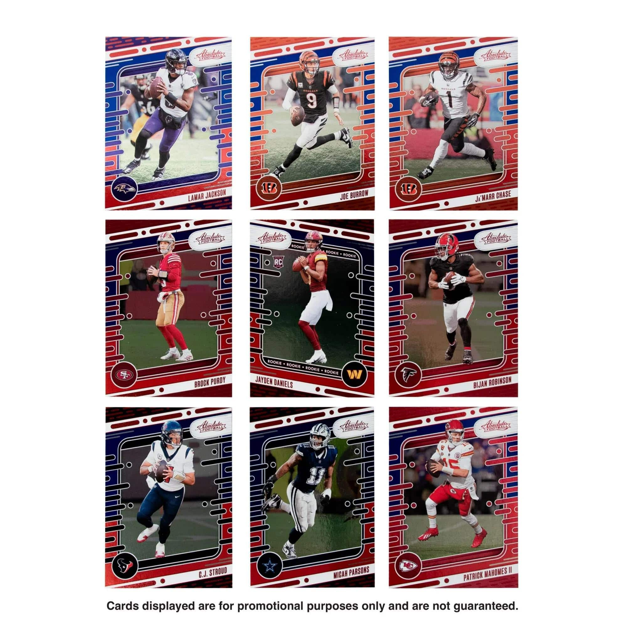 2024 Panini KABOOM Absolute Football Countdown Calendar Yellow