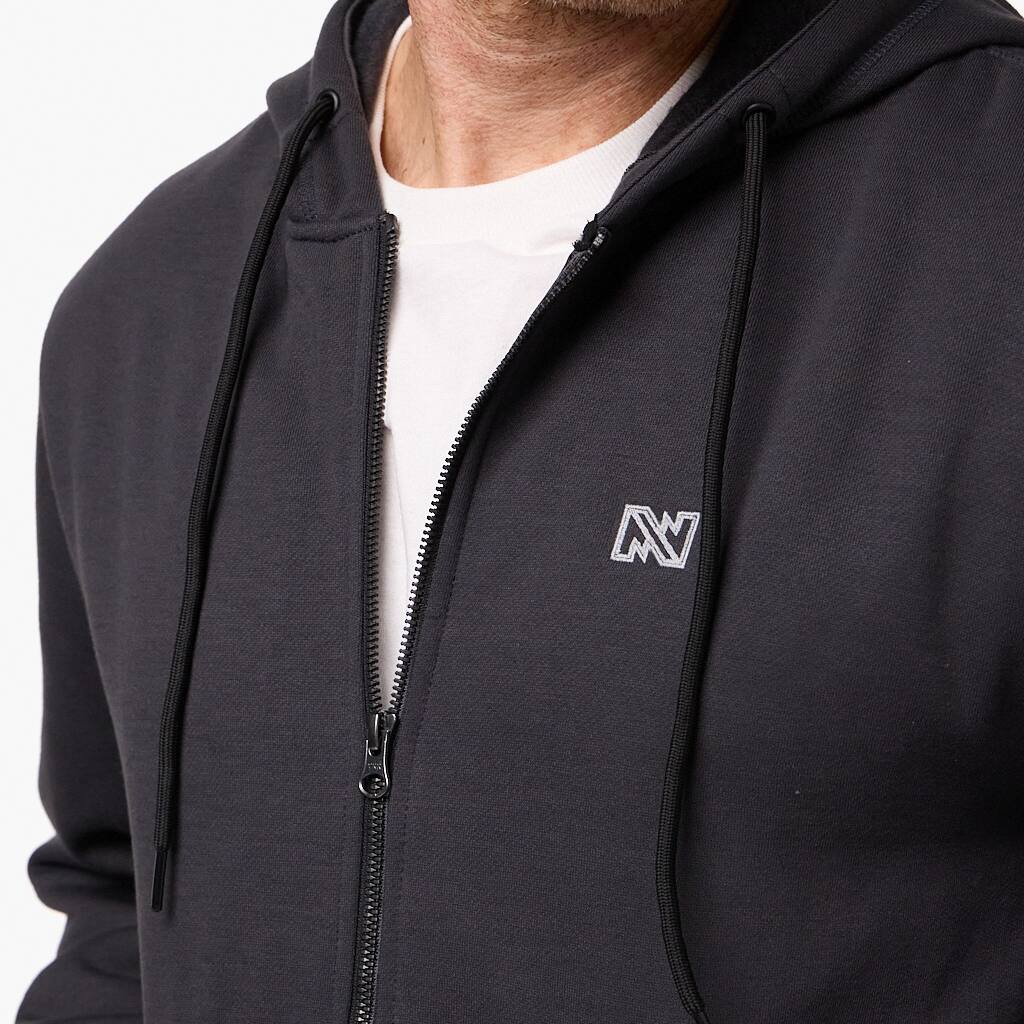 Alt View 5. Mobile Warming - Men's Phase Plus 2.0 Heated Hoodie - Dark Grey.