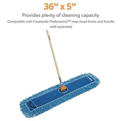 36" x 5"  
Provides plenty of cleaning capacity  
Compatible with Coastwide Professional™ mop head frame and handle, sold separately