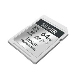 Lexar - 64GB SDXC UHS-I Memory Card – U3 V30, Up to 205MB/s Read, 90MB/s Write, 4K UHD Video Recording