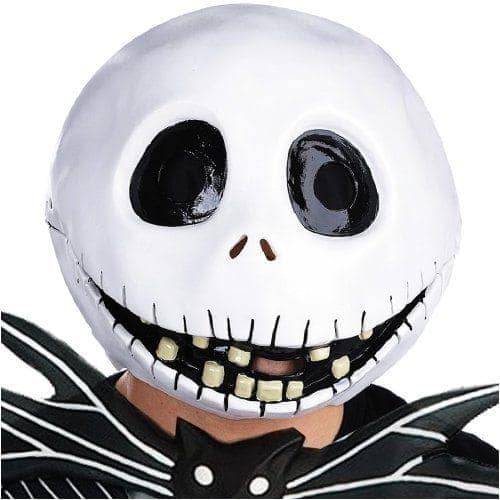Disney - Nbx Jack Skellington Mask - Adult Standard - White