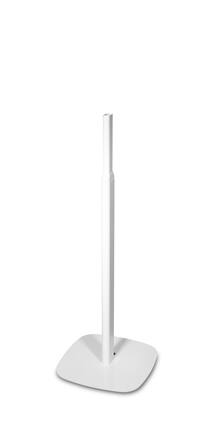 Front. Bluesound - Bluesound Pulse M and Pulse Flex Speaker Stand - White - White.