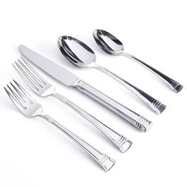 Gibson - Cordell 20 Piece Flatware Set - Silver