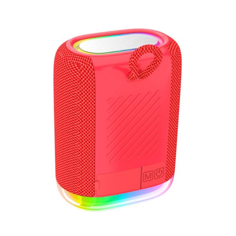 Front. SKRAN - Portable Bluetooth Speaker- with Colorful Lighting Effects, Wireless Surround Sound ,for Outdoor, Home & Travel.