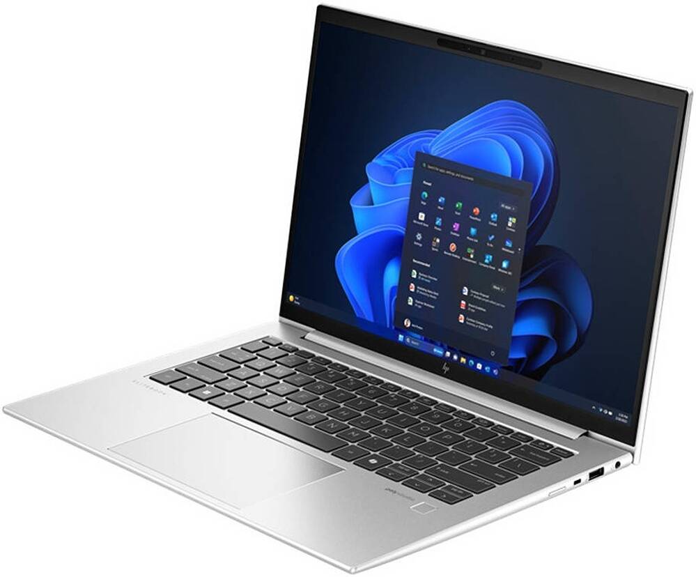 Alt View 1. HP - HP EliteBook 840 Business Laptop 14.0" Touchscreen IPS Display (Ultra 5 125U, 64GB DDR5, 2TB SSD, WiFi 6E, Win 11 Pro) - Natural Silver.