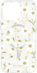 kate spade new york - Protective Case with MagSafe for Apple iPhone 16 Pro Max - Sunshine Floral - Front_Zoom