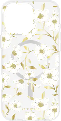 kate spade new york - Protective Case with MagSafe for Apple iPhone 16 Pro Max - Sunshine Floral