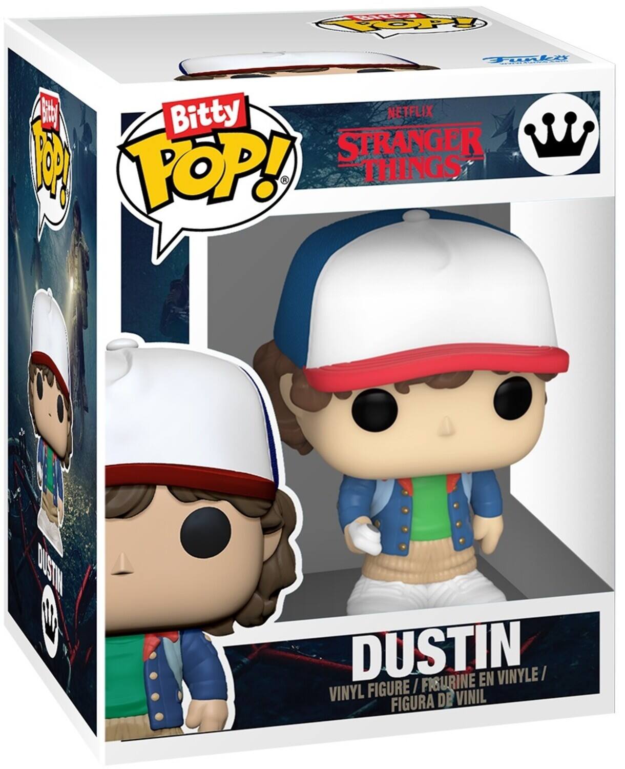 r RPP ! FAaLi F S Bitty NETFLIX A STRANGER POP! THINGS DUSTN  DUSTIN FIGURINE EN VINYLE/ I VINYL FIGURE / FIGURA DE VINIL
