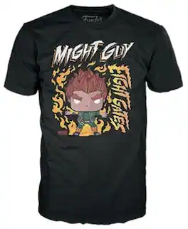 Funko - BOXED TEE: Naruto - 8 Gates Guy- S - COLLECTIBLES - Multicolor