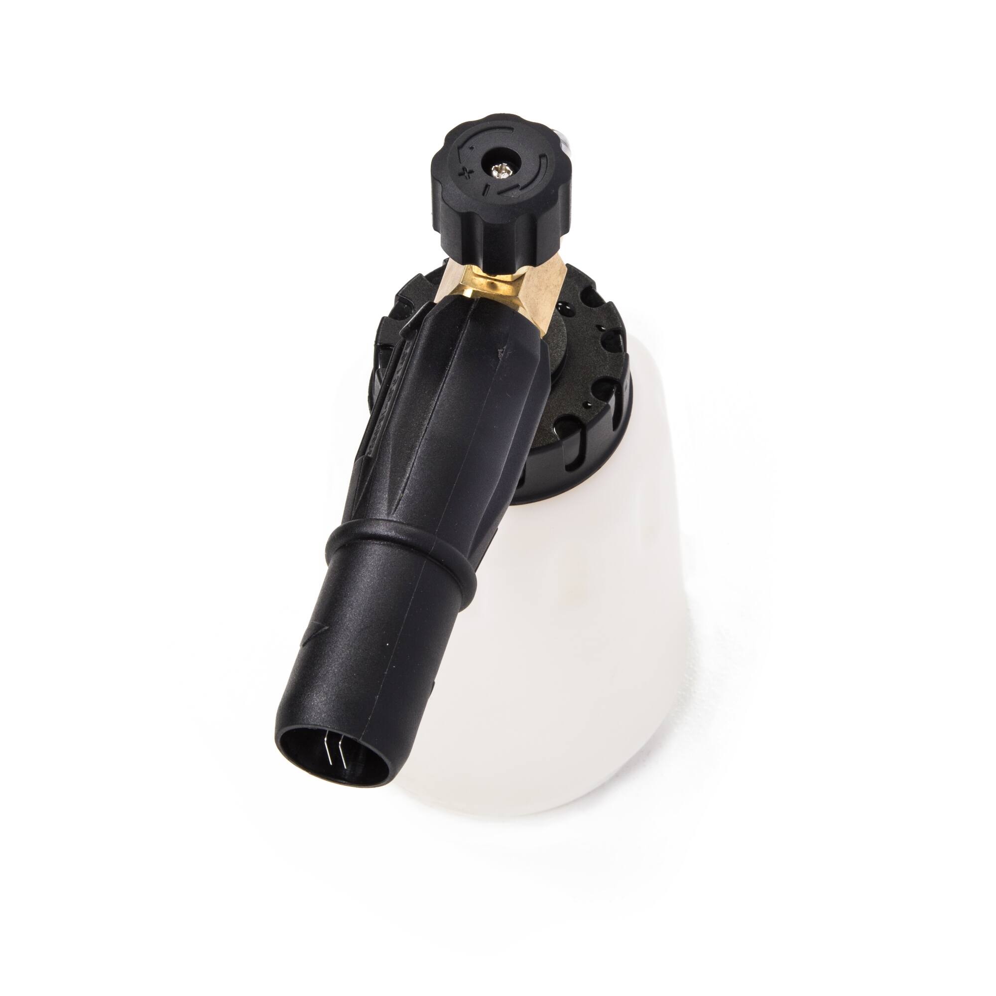 Alt View 14. Greenworks - Pressure Washer Foam Cannon Attachment - Grey.