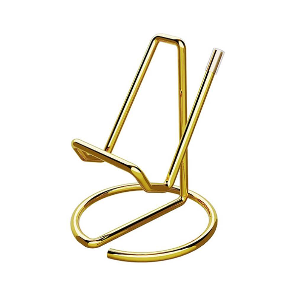 Front. Surge Circuit - GOLD PORTABLE PHONE STAND - Gold.