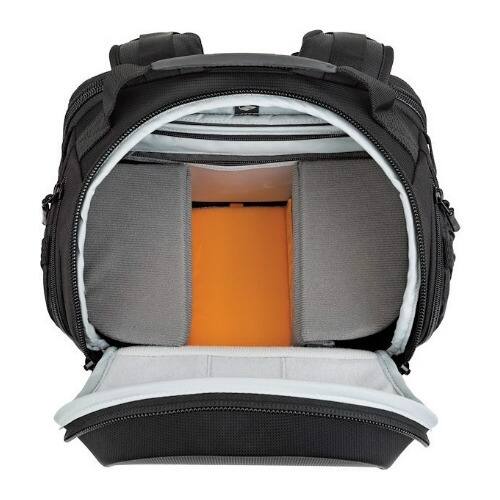 Left. Lowepro - Lowepro ProTactic BP 450 AW 2 Pro 25L Comfortable Modular Backpack (Black) - Black.