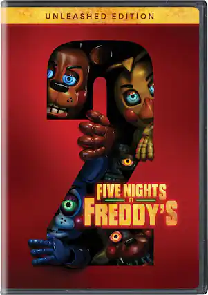 Front. Five Nights at Freddy's 2 - DVD.
