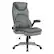 Angle. Office Star Products - Exec Bonded Lthr Office Chair - Charcoal / Titanium.