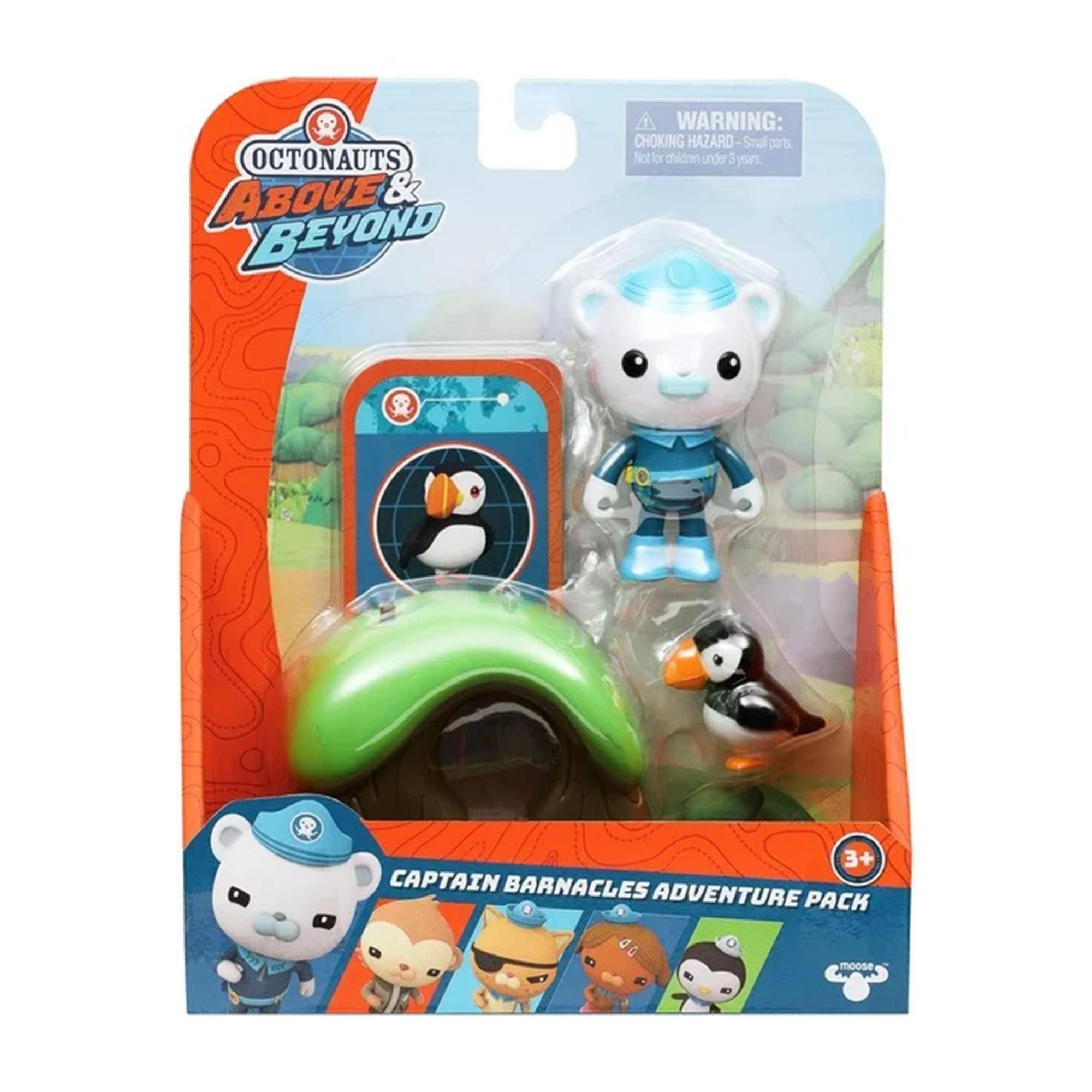OCTONAUTS ABOVE & BEYOND

WARNING: CHOKING HAZARD - Small parts. Not for children under 3 years.

CAPTAIN BARNACLES ADVENTURE PACK

3+