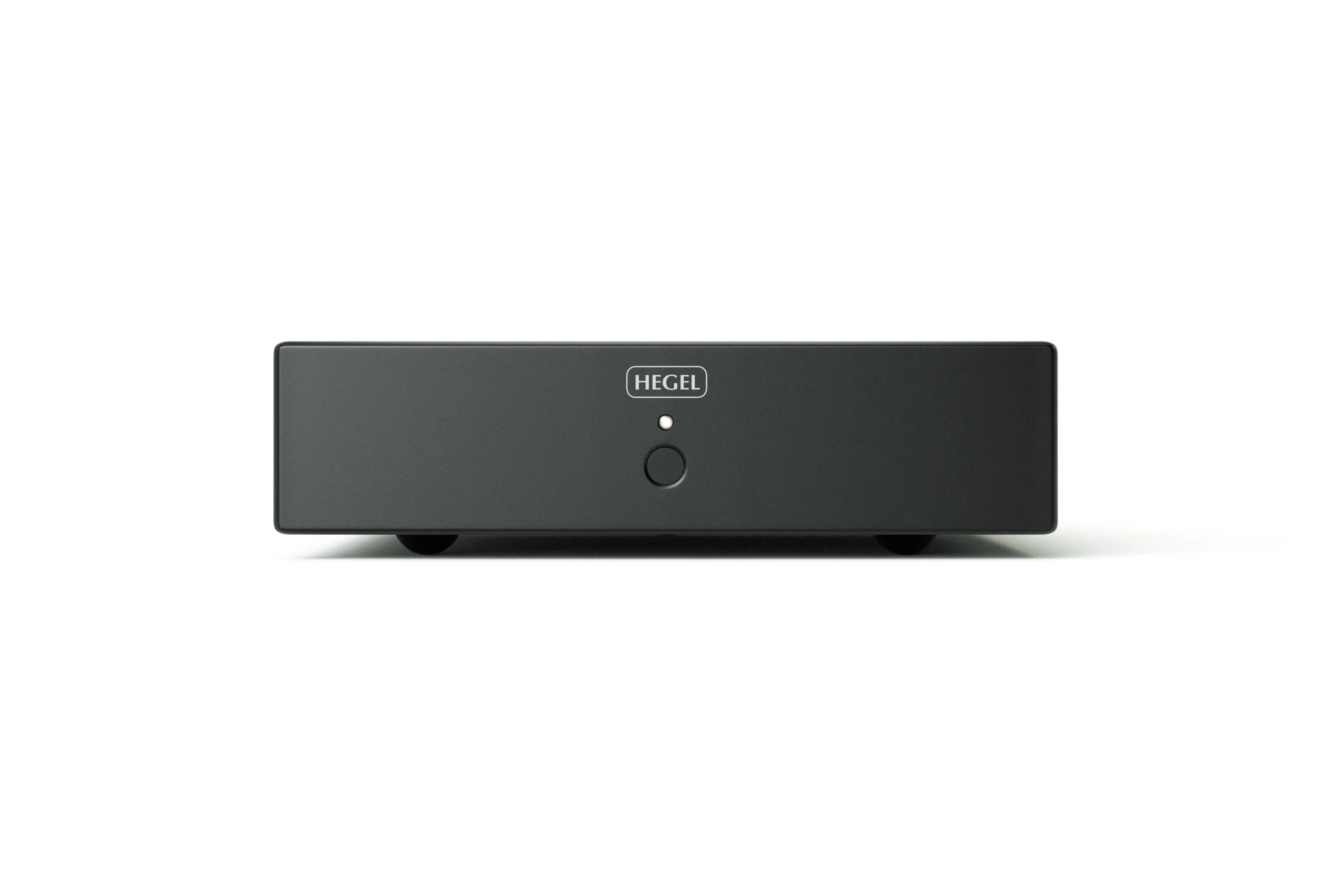 Front. Hegel - Hegel V10 Phono Preamplifier - Black.