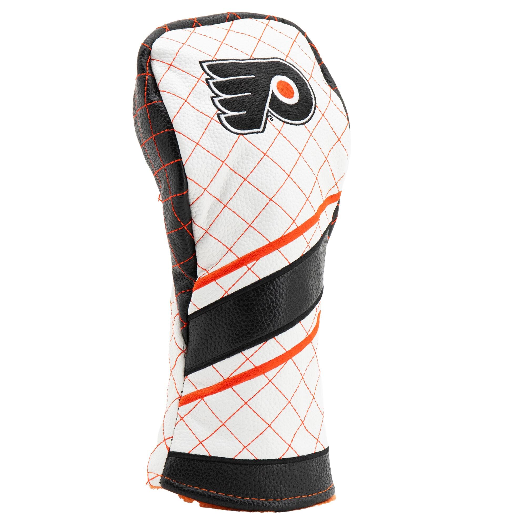 Alt View 2. Team Golf - Philadelphia Flyers Striped Quilted Fairway Headcover - Multicolor.