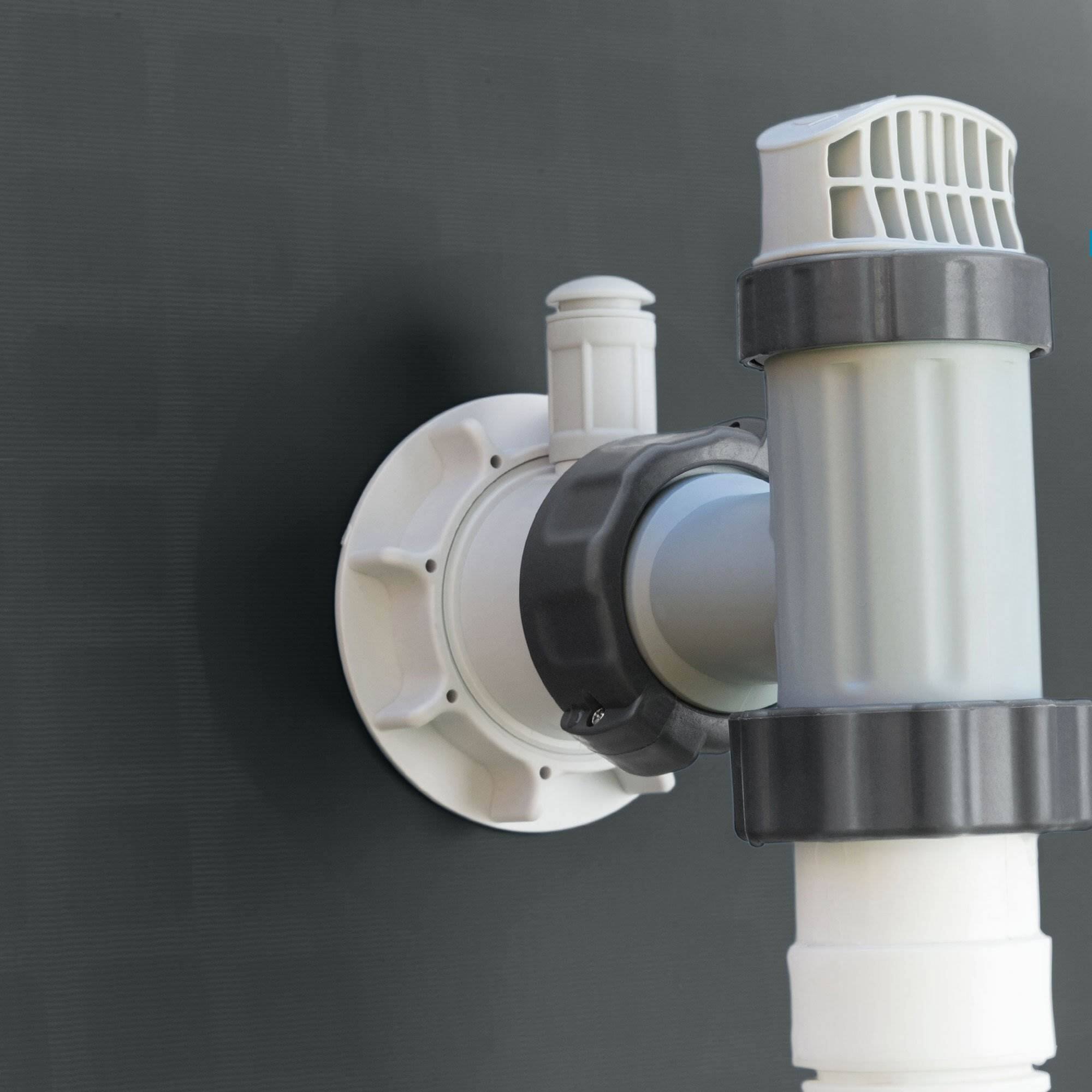 Alt View 15. Intex - Intex 24ft x 52in Ultra XTR Round Frame Pool, Loungers (2 Pack), Floating Cooler.