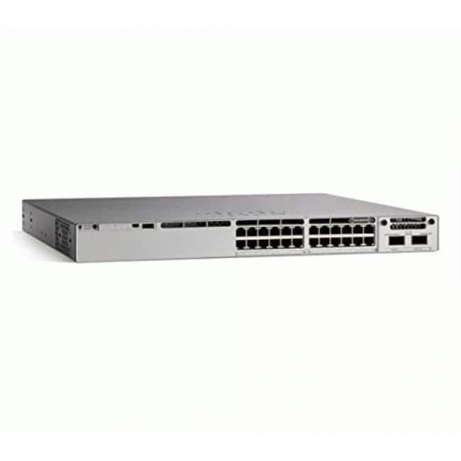 Cisco Consumer Products - Cisco Catalyst 9300 24-port Modular Uplinks 1G SFP, Network Advantage - Manageable - Gigabit Ethernet - 1000Base-X - 3 - Unknown