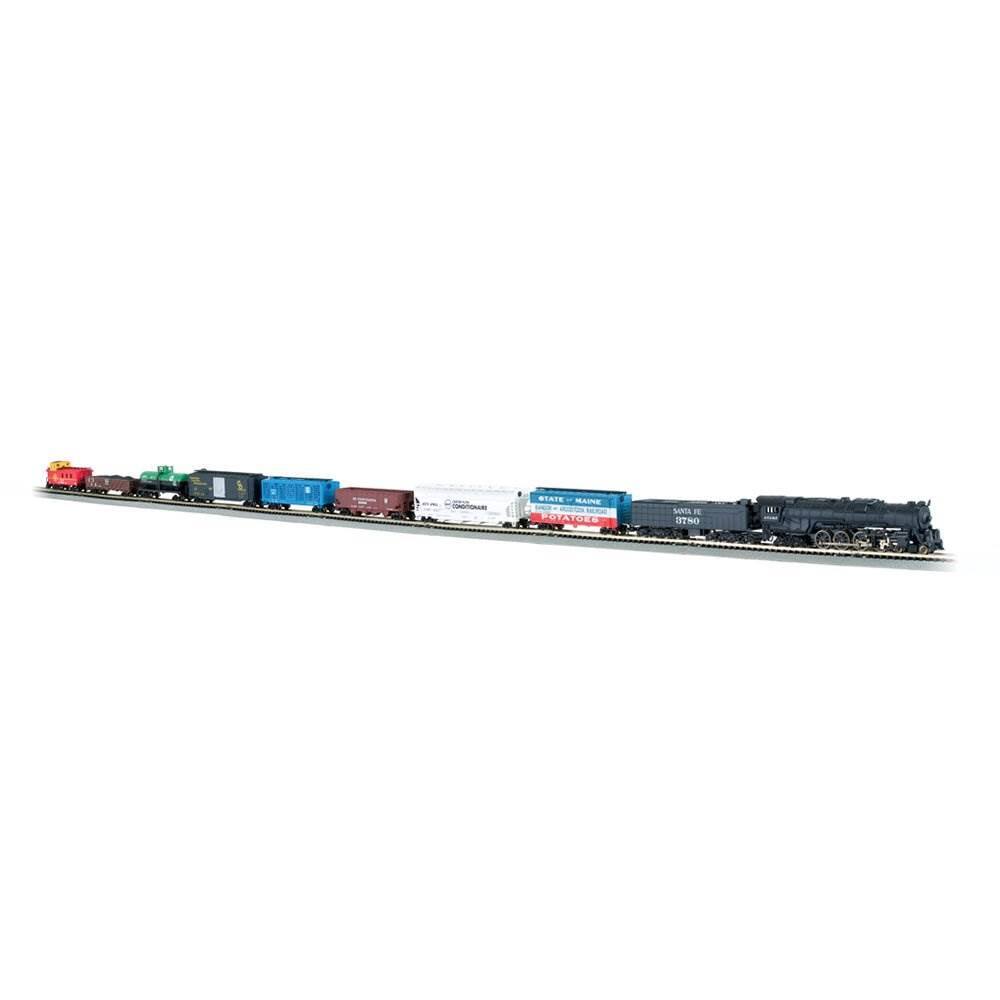 Bachmann - Trains N Scale Empire Builder Ready To Run Electric Locomotive Train Set