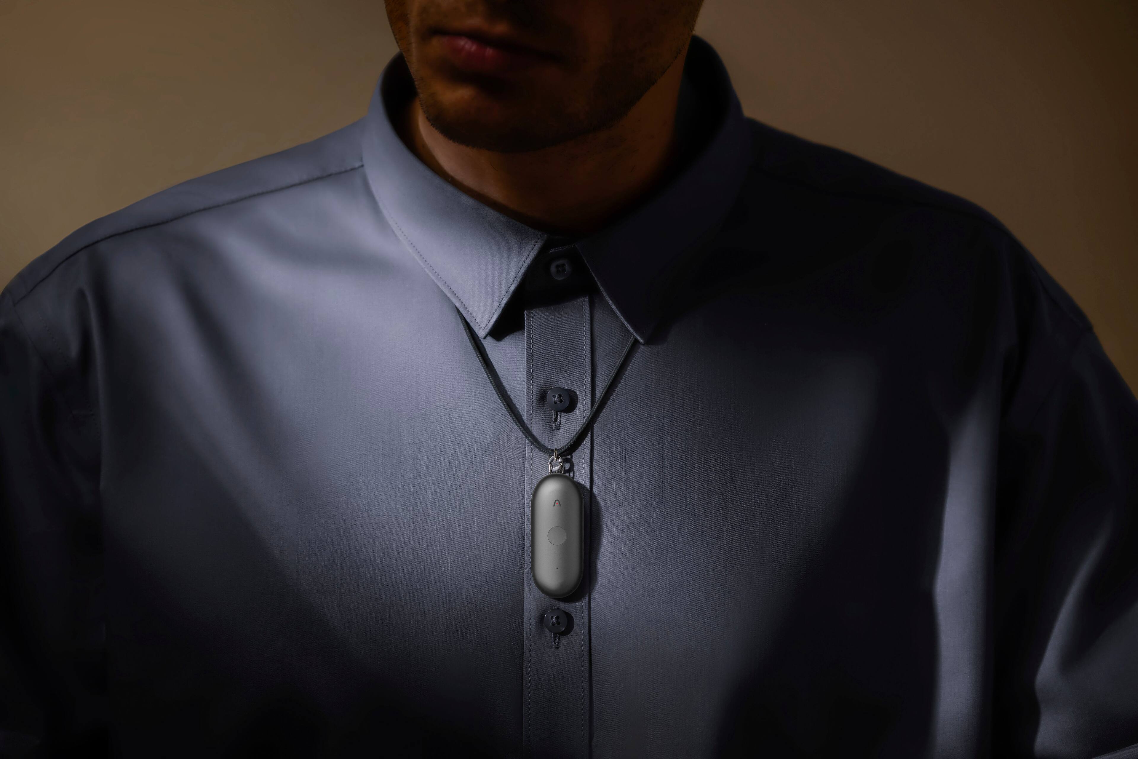 Alt View 13. PLAUD - NotePin S Smart AI Voice/Audio Recorder - Black.