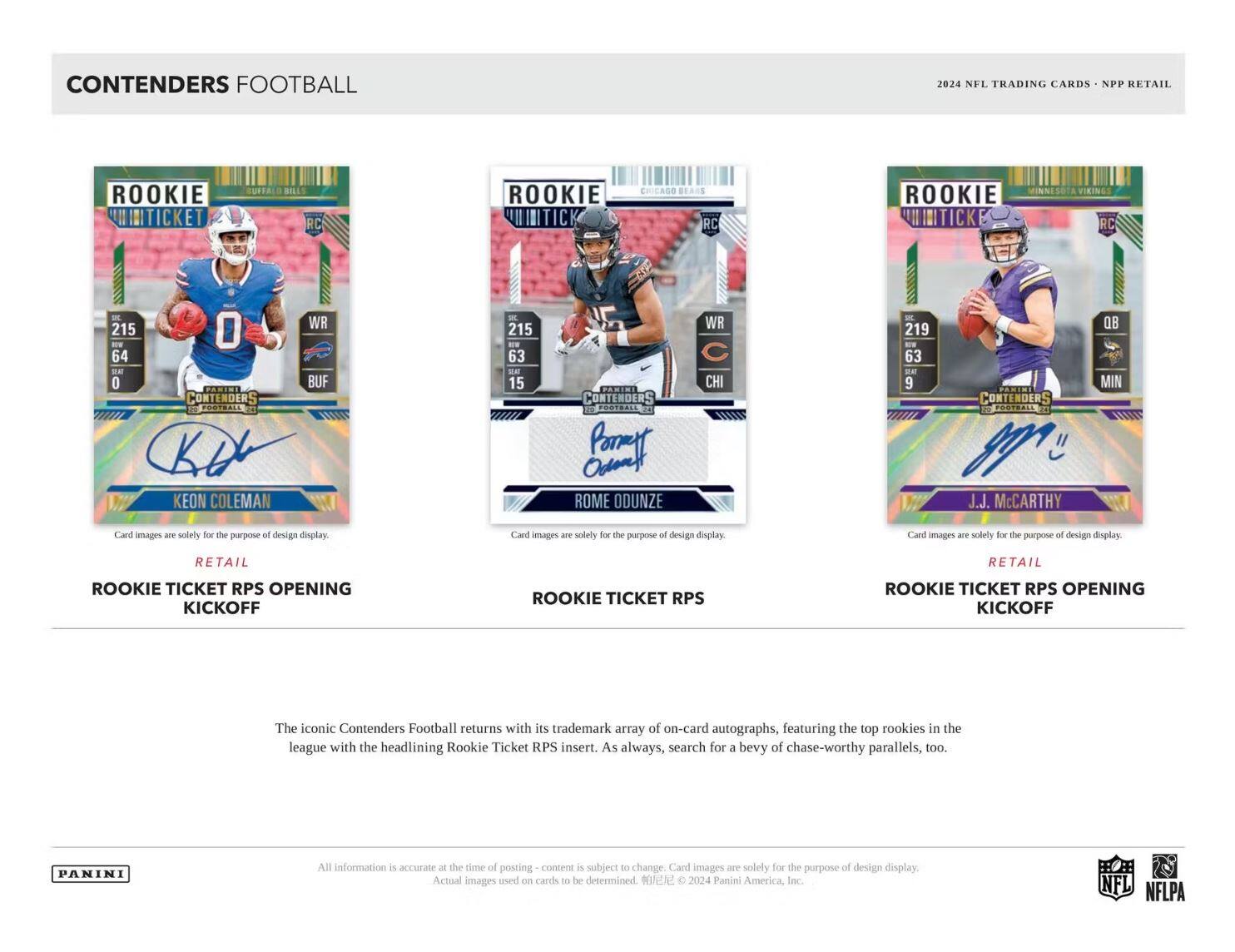 Panini 2024 Contenders Football Blaster Box - Best Buy