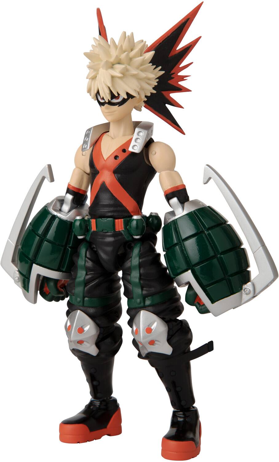 Alt View 1. Bandai - ANIME HEROES - My Hero Academia - Bakugo Katsuki Action Figure - Multicolor.