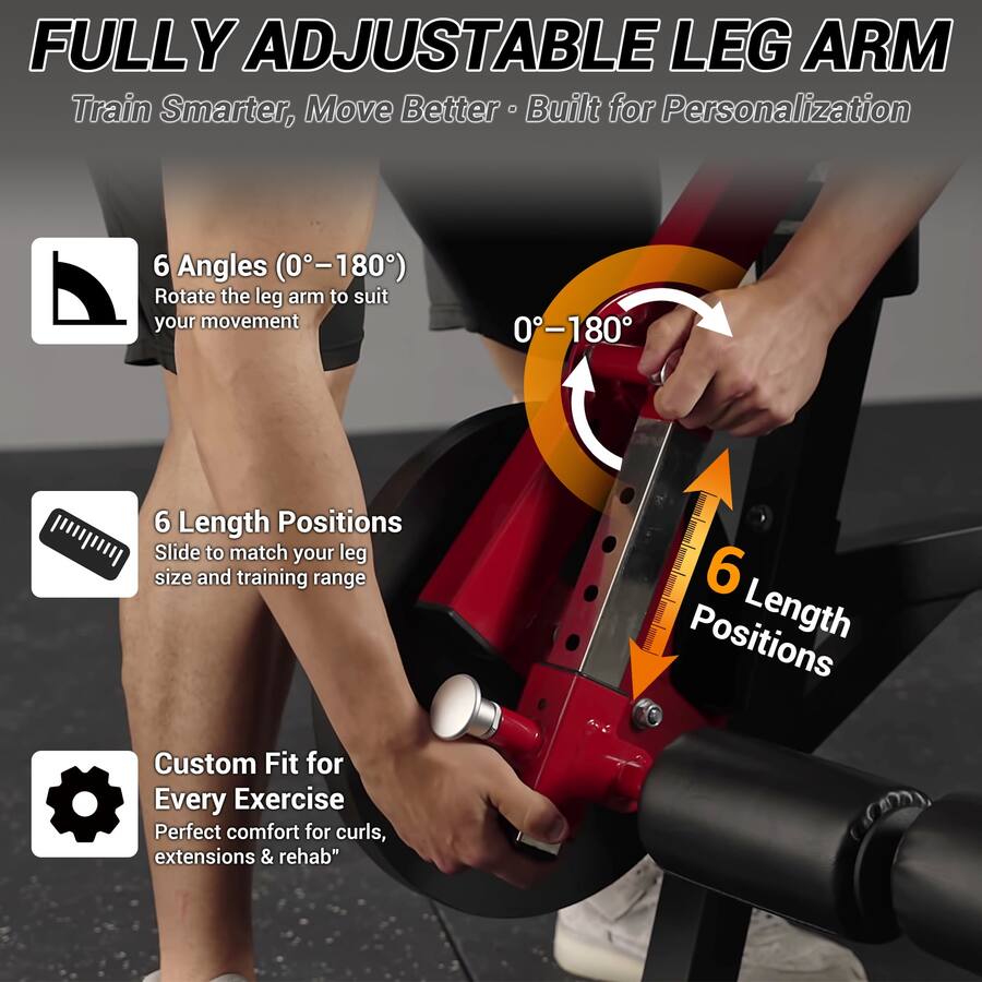 Rotating Leg Machine Syedee Dual Independent Leg Machine,Single/Double Leg Training,Leg ...
