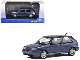 1989 Volkswagen Golf Rallye G60 Syncro 1/43 Diecast Model Car by Solido - Blue Metallic