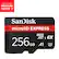 Works with Nintendo Switch 2 SanDisk microSD Express Micro SDXC I EX 256 GB A1 3