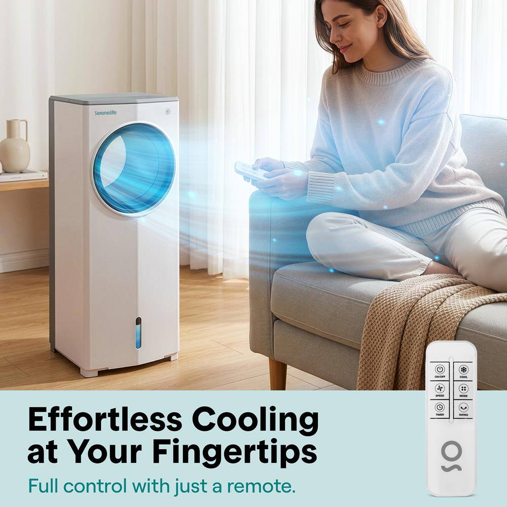 Serenelife - Effortless Cooling at Your Fingertips  
Full control with just a remote.