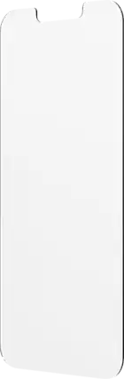 Front. AT&T - AT&T Tempered Glass Antimicrobial Screen Protector for iPhone 14 Plus/13 Pro Max - Clear.