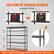FOR ITEMS OF VARIOUS HEIGHTS
Adjustable Shelves
Easy to adjust shelf height without the need for other tools