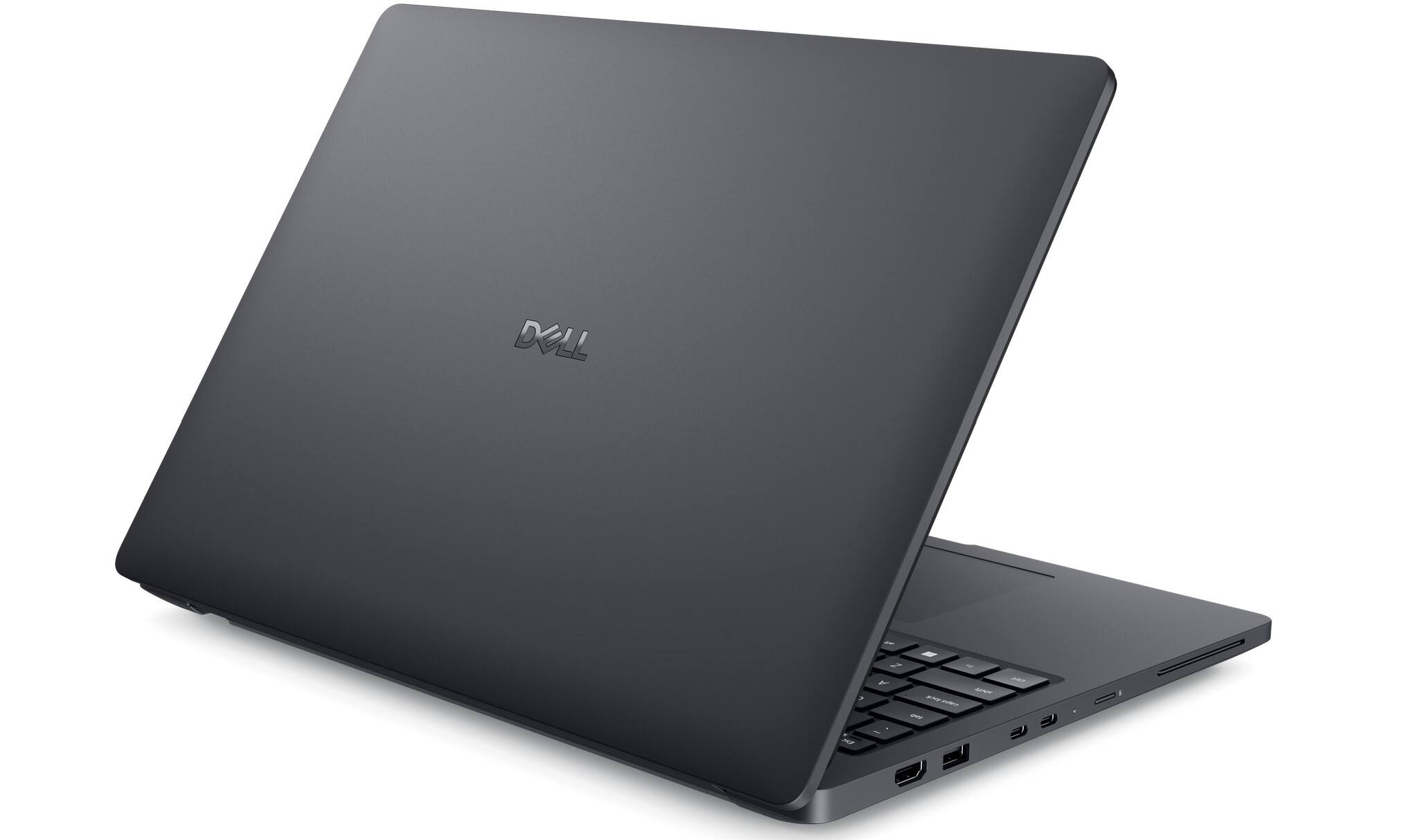 Back. Dell - Pro Max 16 MC16250 Notebook Laptop PC | Intel Core Ultra 7 255H | 16GB RAM | 256GB NVMe | Backlit KB | WebCamera | Win11 - Dark Blue.