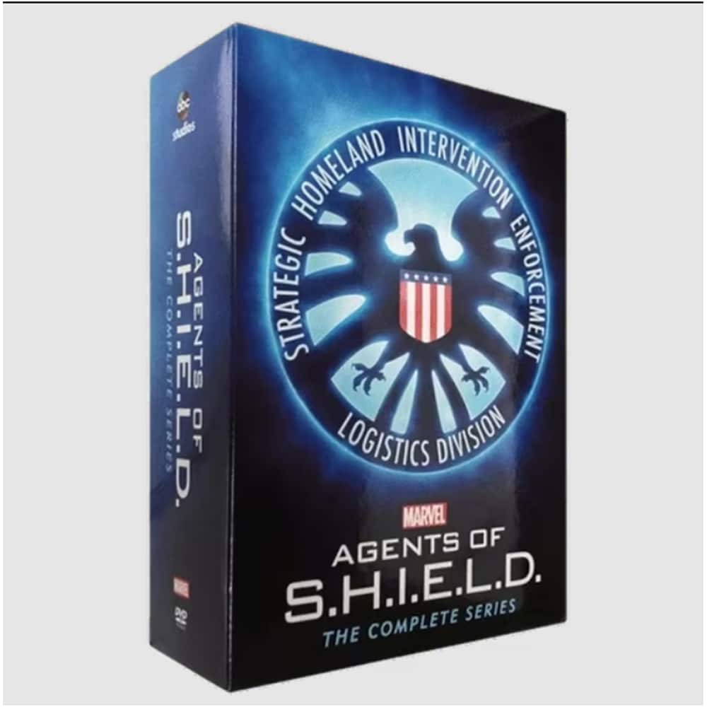 Front. Marvel Agents of S.H.I.E.L.D. The Complete Series Seasons 1-7 DVD.