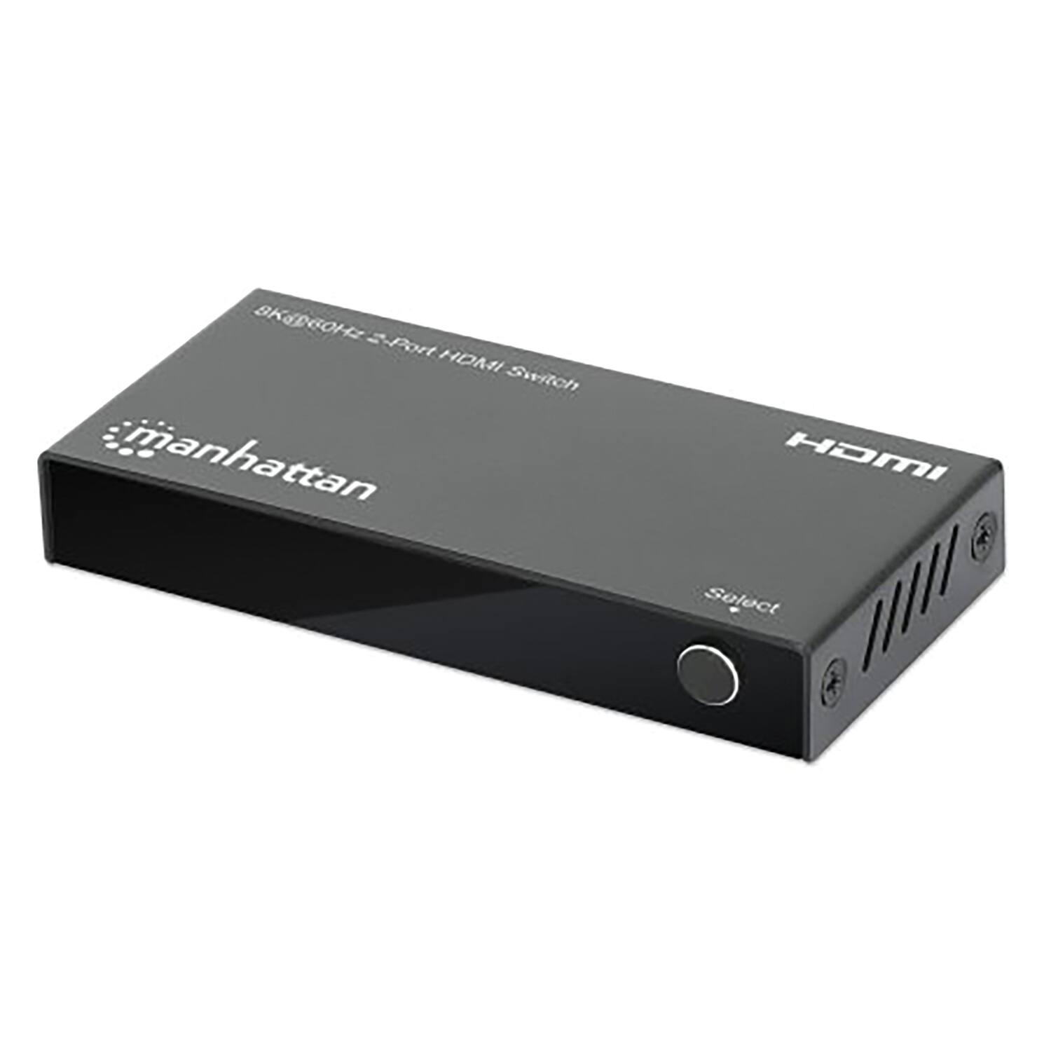 Manhattan 2-Port HDMI Switch  
Select