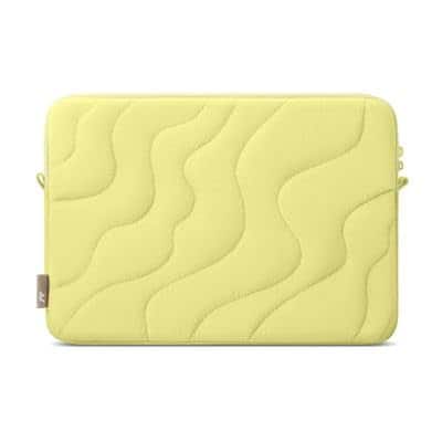 tomtoc - Terra-A27 Puff Recycled Laptop Sleeve Bag for 13-inch MacBook Air M5/M4 A3240/M3/M2/M1, 13" MacBook Pro, Quilted Design - Citrus