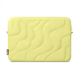 tomtoc - Terra-A27 Puff Laptop Sleeve Bag for 13-inch MacBook Air M5(A3448)/M4/M3/M2/M1, 13 Inch MacBook Pro, Quilted Design - Citrus